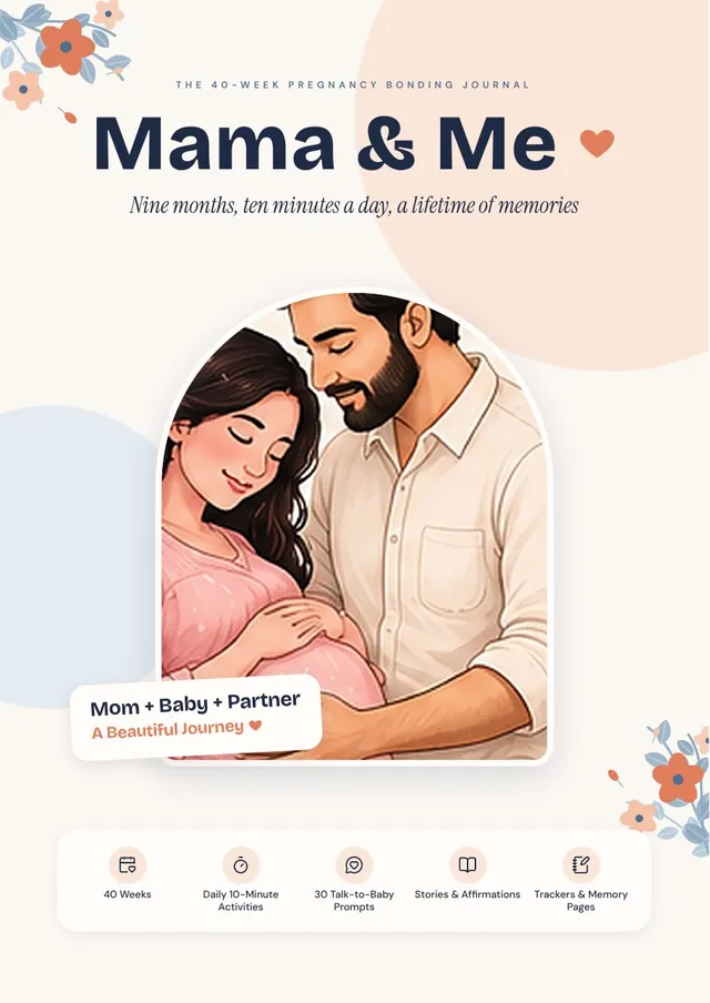 Mama & Me journal cover